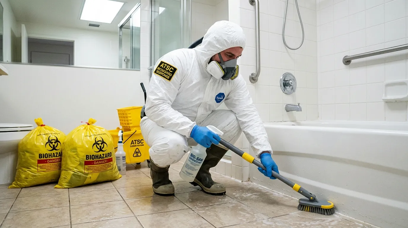 Decontamination equipment deployed for Blood Cleanup in Ennis